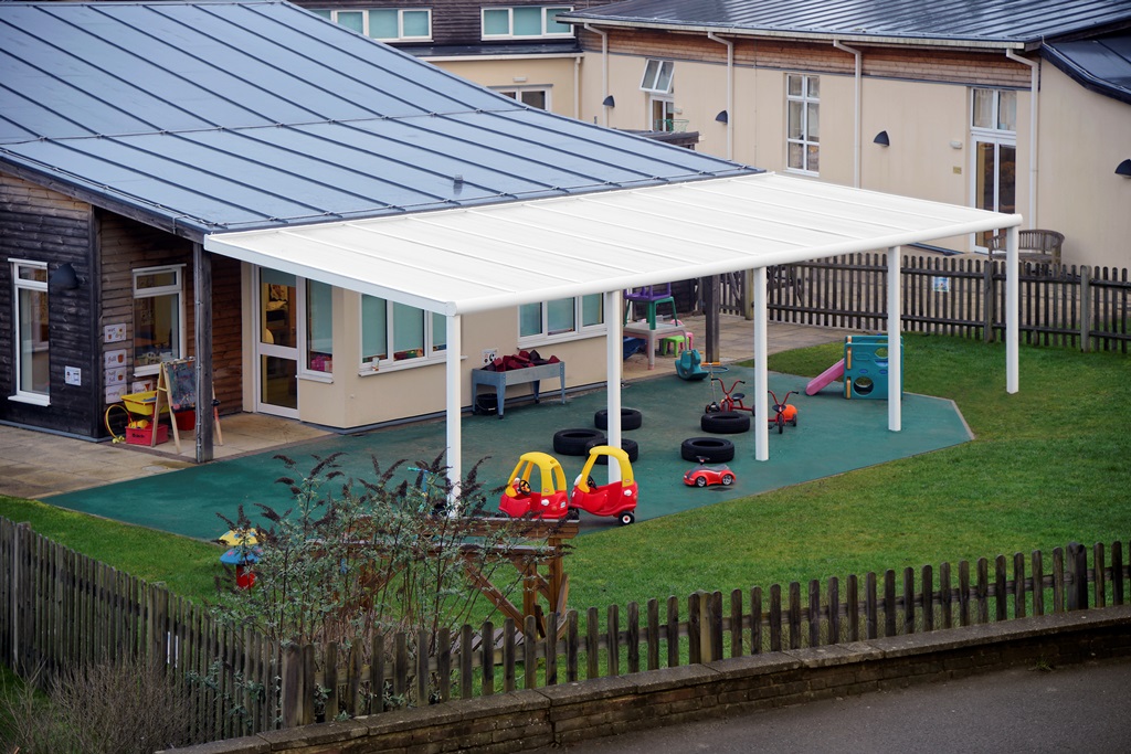 St Teresas Outdoor Learning Canopy